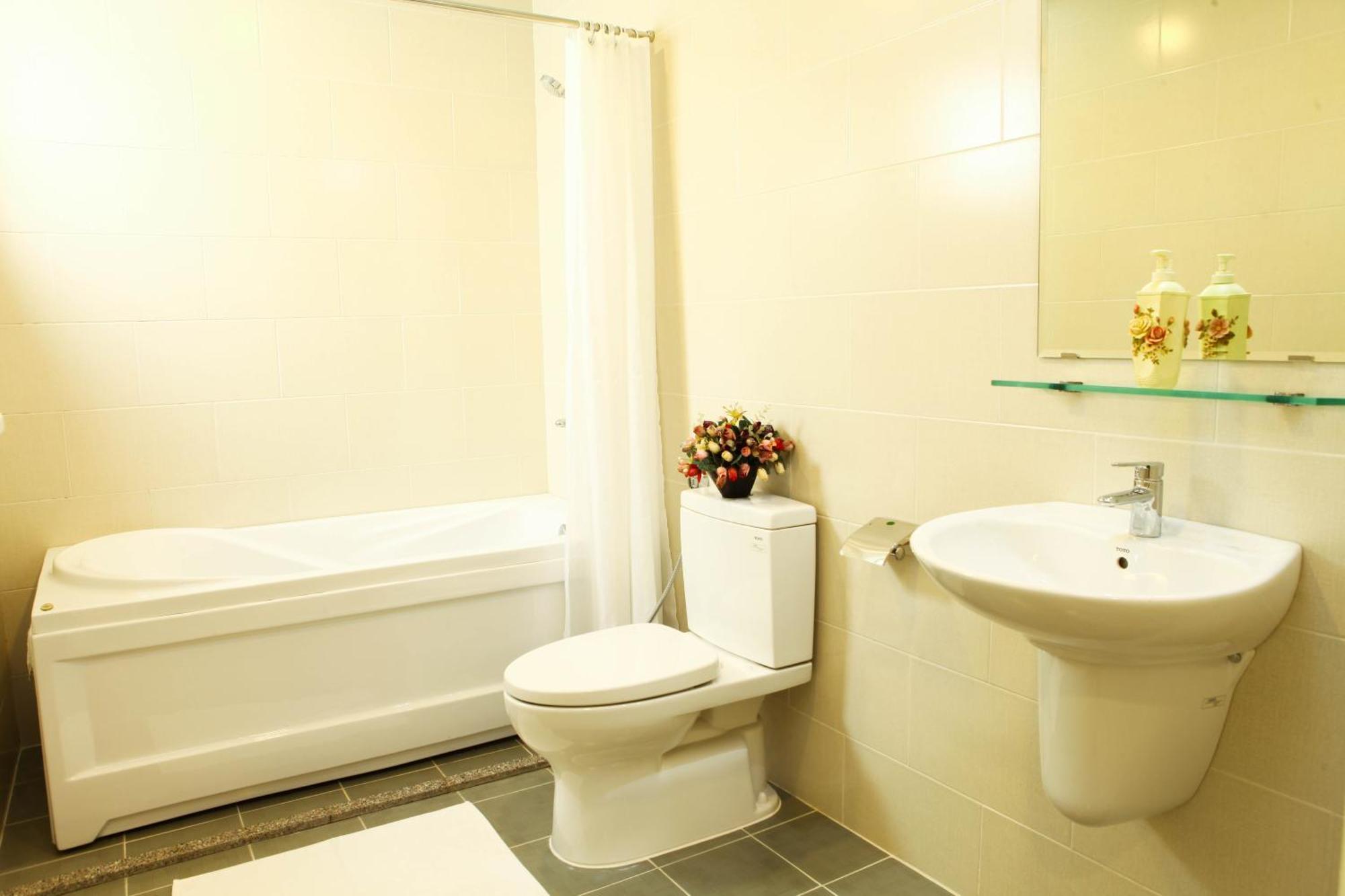 The Green View V Hotel & Serviced Apartment Thành Pho Ho Chí Minh Esterno foto